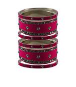 Rani Stone Stud Brass Bangle