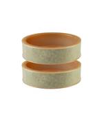 Cream Plain Acrylic Bangle