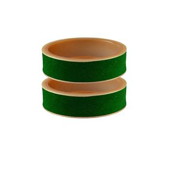 Green Plain Acrylic Bangle 1