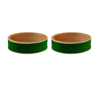 Green Plain Acrylic Bangle 2