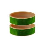 Green Plain Acrylic Bangle