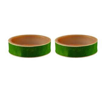 Green Plain Acrylic Bangle 2