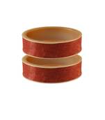 Peach Plain Acrylic Bangle