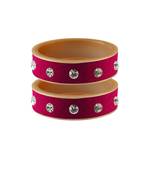 Rani Stone Stud Acrylic Bangle