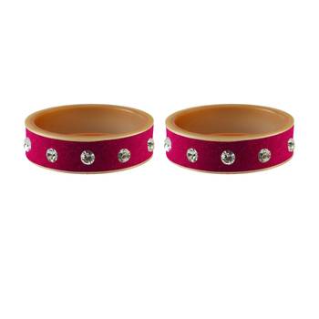 Rani Stone Stud Acrylic Bangle 2