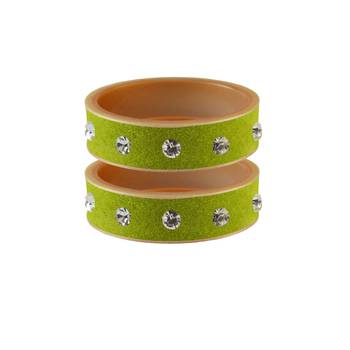 Parrot  Stone Stud Acrylic Bangle 1