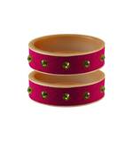 Rani Stone Stud Acrylic Bangle