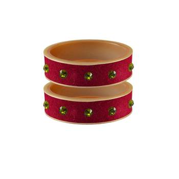 Rani Stone Stud Acrylic Bangle 1