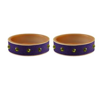 Jamani Stone Stud Acrylic Bangle 2