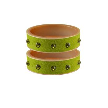 Parrot  Stone Stud Acrylic Bangle 1