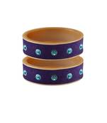 Jamani Stone Stud Acrylic Bangle