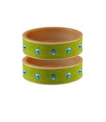 Parrot  Stone Stud Acrylic Bangle