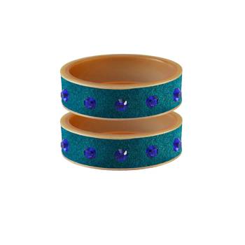 Firozi Stone Stud Acrylic Bangle 1