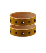 Light Brown  Plain Acrylic Bangle