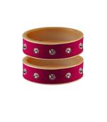 Rani Stone Stud Acrylic Bangle