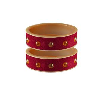 Rani Stone Stud Acrylic Bangle 1