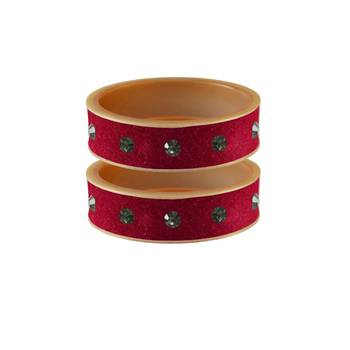 Rani Stone Stud Acrylic Bangle 1