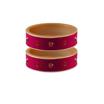 Rani Stone Stud Acrylic Bangle 1