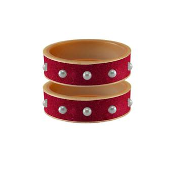 Rani Moti Stud Acrylic Bangle 1