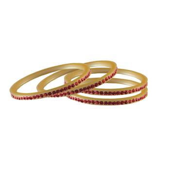 Rani Stone Stud Acrylic Bangle 2