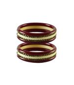 Light Green Stone Stud Acrylic Bangle