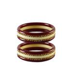 Golden Stone Stud Acrylic Bangle