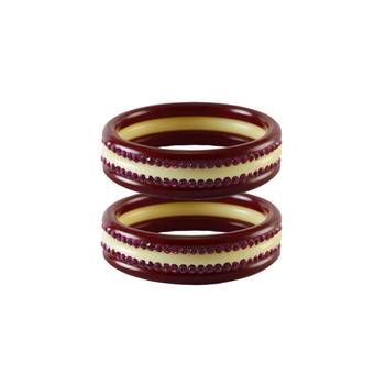 Rani Stone Stud Acrylic Bangle 1