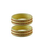 Brown Stone Stud Acrylic Bangle