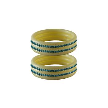 Firozi Stone Stud Acrylic Bangle 1