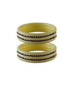 Dark Jamani  Stone Stud Acrylic Bangle