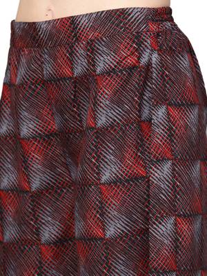 Black printed liva kurta with palazzo 5