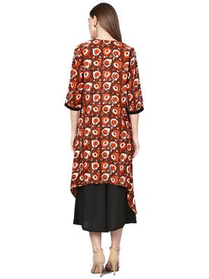 Multicolor printed liva kurtas-and-kurtis 2