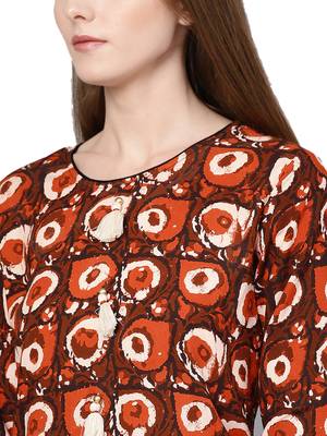 Multicolor printed liva kurtas-and-kurtis 5