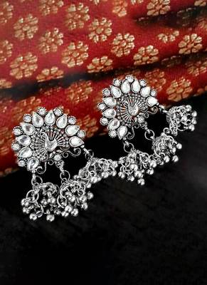 Silver earrings 1