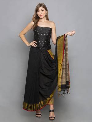Black Taffeta Corset 1
