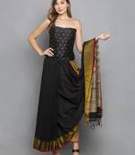 Black Taffeta Corset