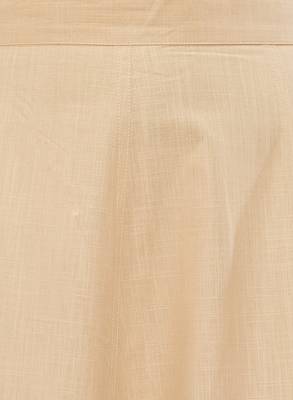 Beige Chanderi Skirt 5