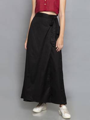Front Wrap around flared plazo 2