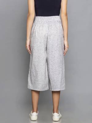 Light Grey Culottes with belt 3