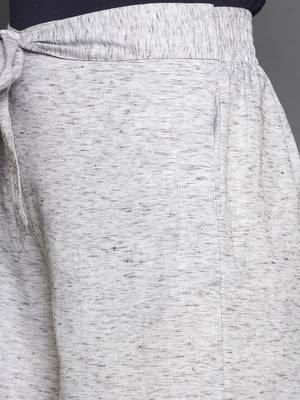 Light Grey Culottes with belt 5