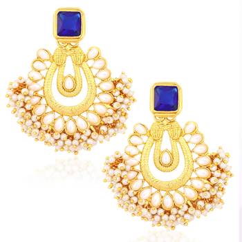 Blue diamond earrings 1