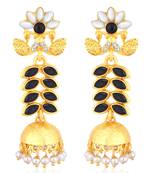 Black diamond earrings