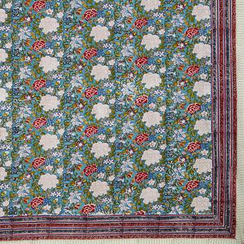 Premium Jaipuri Hand Block Printed Traditional 300TC Cotton King Bedsheet with 2 Pillow Covers 3