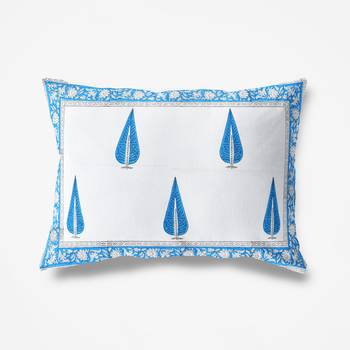 Traditional Rajasthani Hand Print King Size 300TC Bedsheet with 2 Pillow Covers (100% Cotton) 5