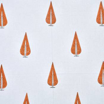 Premium Hand Block Printed Rajasthani Traditional Double Bedsheet with 2 Pillow Covers 4