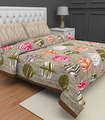 Printed Jaipuri Cotton Procion Premium Double Bedsheet with 2 Pillowcovers