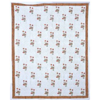 Jaipuri Premium Quality Hand Printed King Size Bedsheet with 2 Pillow Covers 3