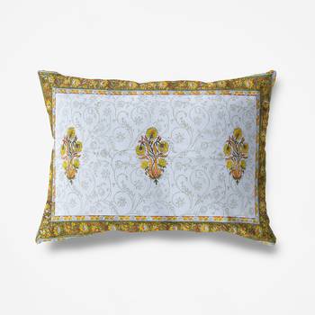 Jaipuri Premium Quality Hand Printed King Size Bedsheet with 2 Pillow Covers 5