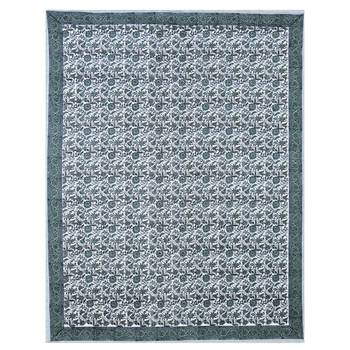 Traditional Hand Block Printed Jaipuri 300TC Double Bedsheet with 2 Pillow Covers 3