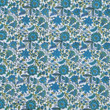 Traditional Hand Block Printed Jaipuri 300TC Double Bedsheet with 2 Pillow Covers 4